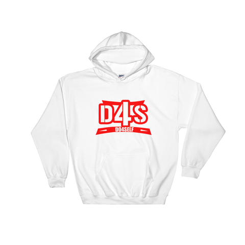 Do4Self Hoodie White/Red