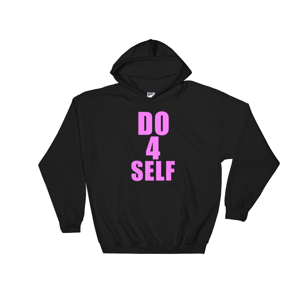 Do4Self Hoodie ( Black/Pink)