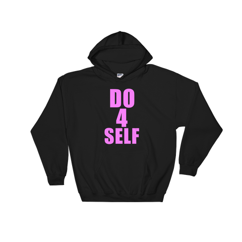 Do4Self Hoodie ( Black/Pink)