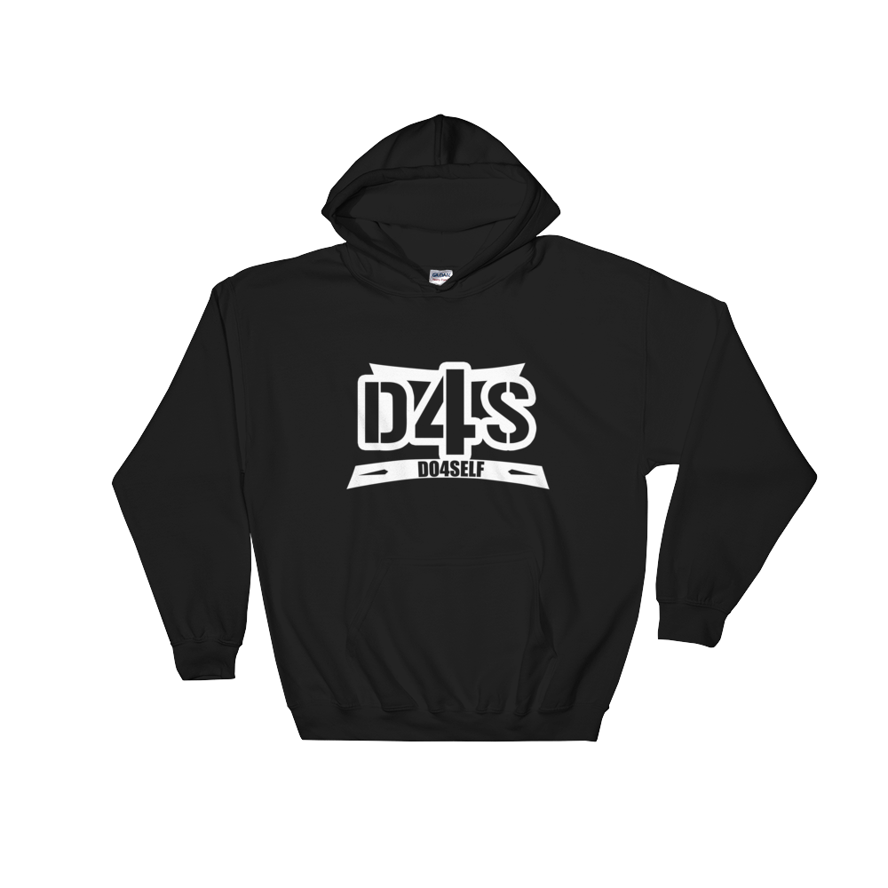 Do4Self Hoodie Black/White