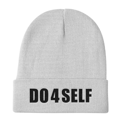 Do4Self Beanie White/Black