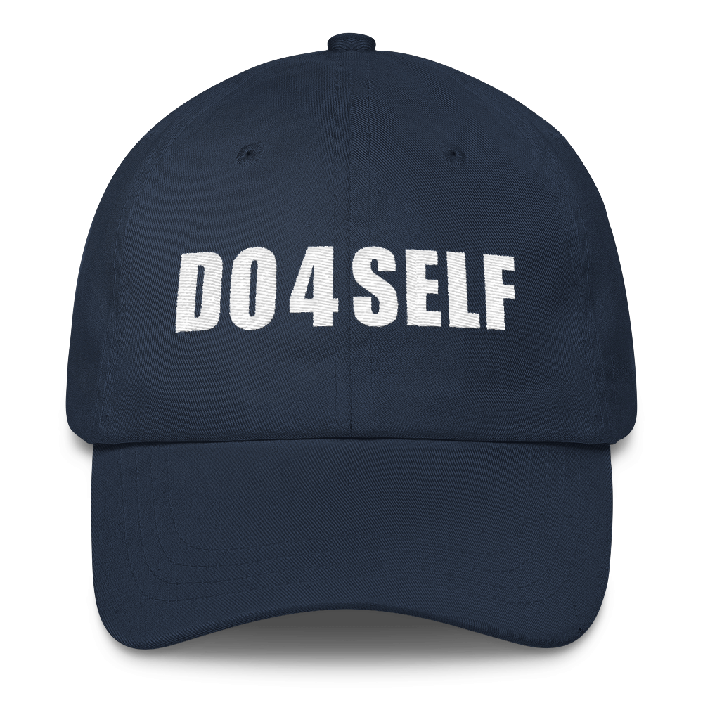 Do4Self Dad Hat Blue/White