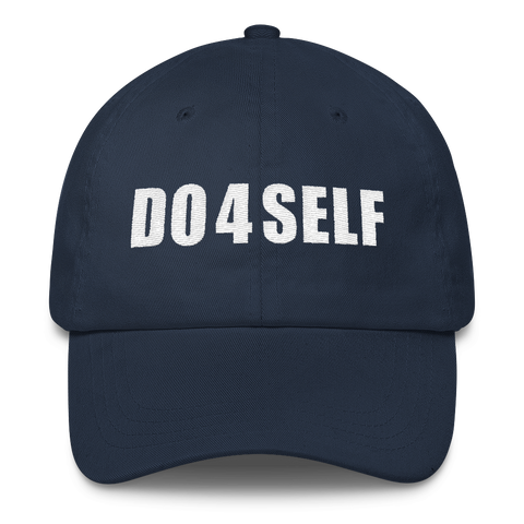 Do4Self Dad Hat Blue/White