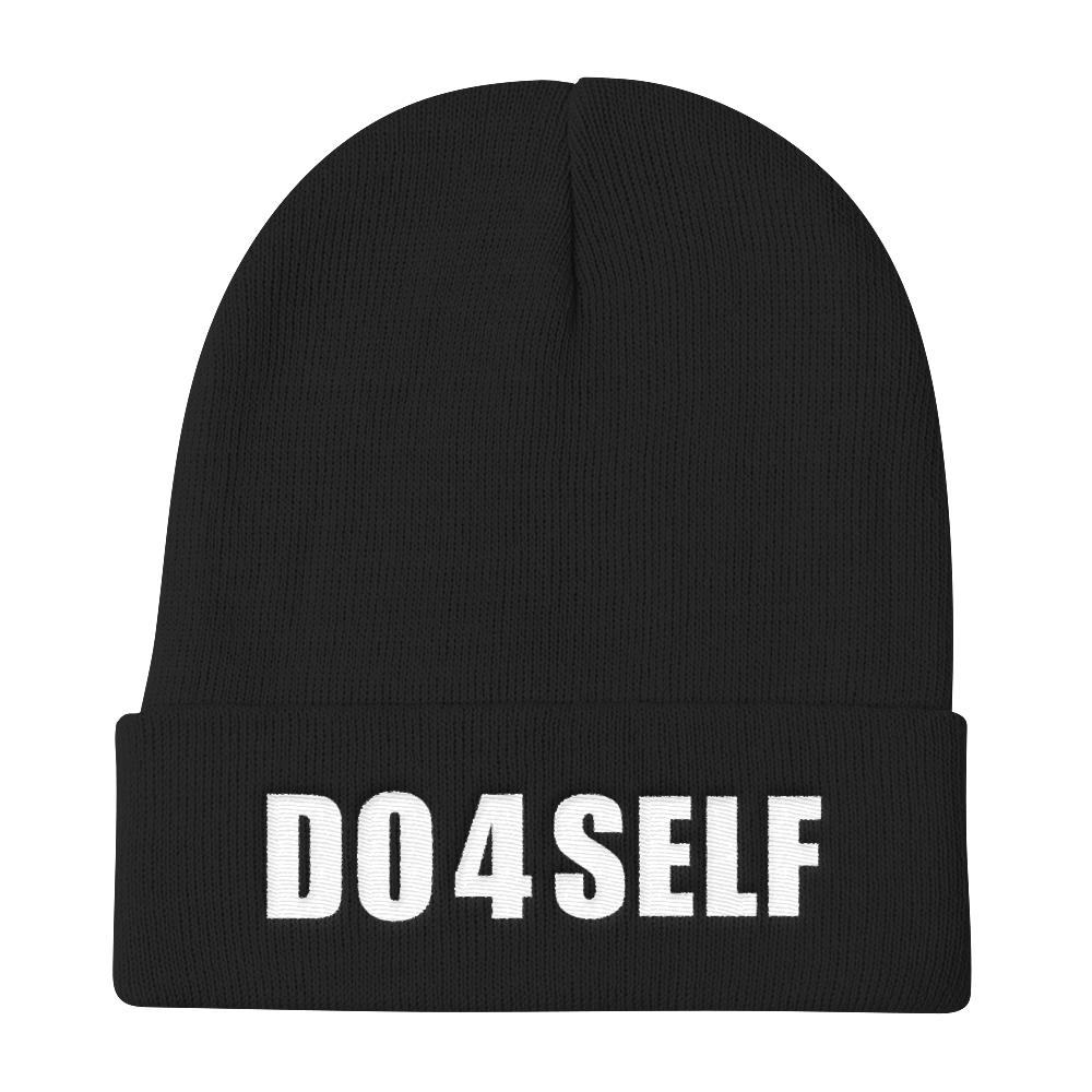 Do4Self Beanie Black/White