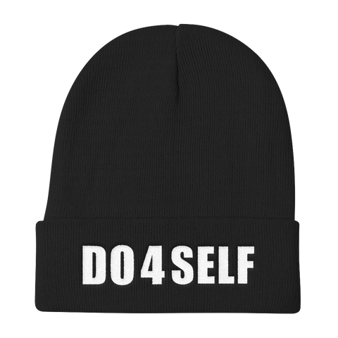 Do4Self Beanie Black/White